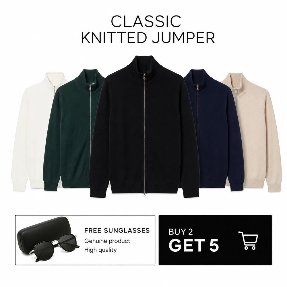 CLASSIC KNITTED JUMPER